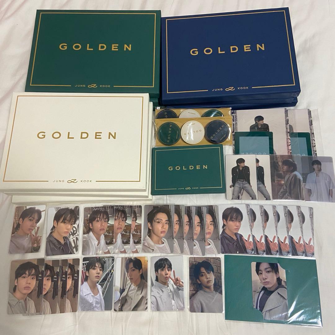 BTS ジョングク golden アルバム