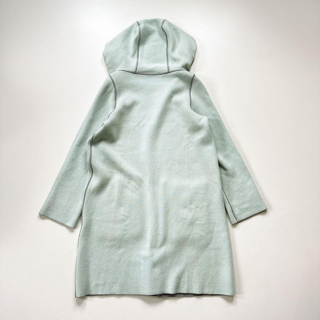 美品✨フォクシー カシミヤ100% ロングコート ダブルフェイス リバーシブル