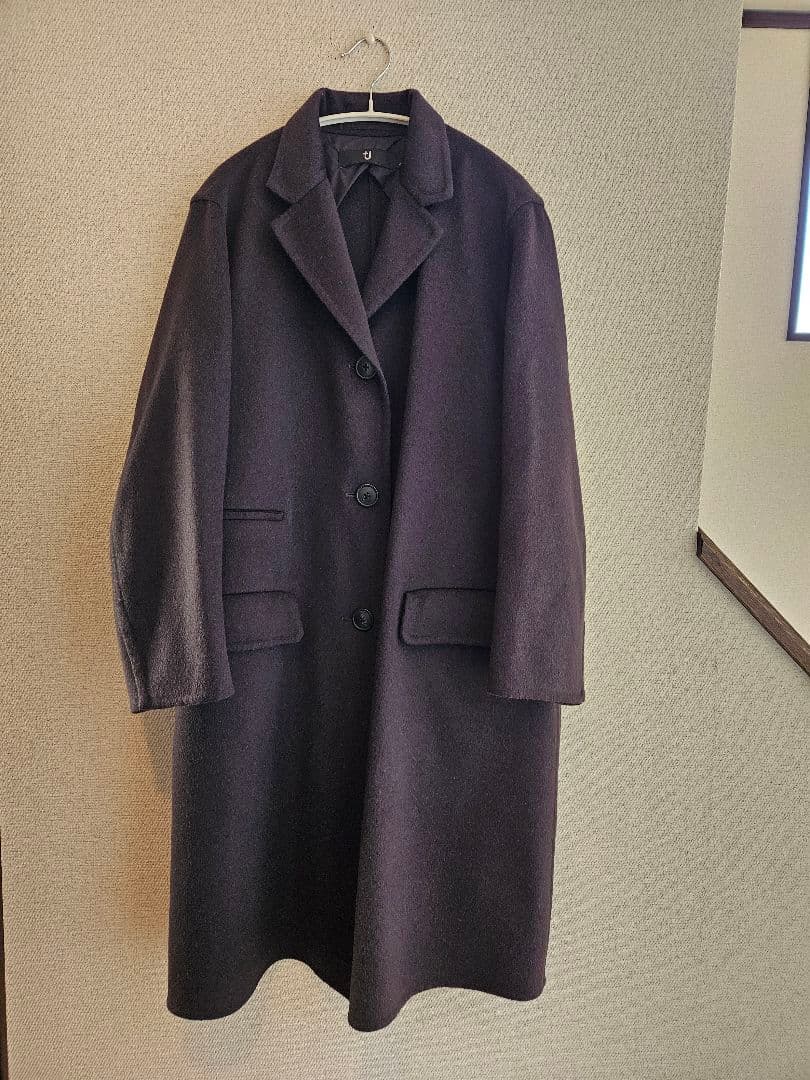 UNIQLO×ジルサンダー　ユニクロプラスＪカシミヤブレンドチェスターコート　Ｓ