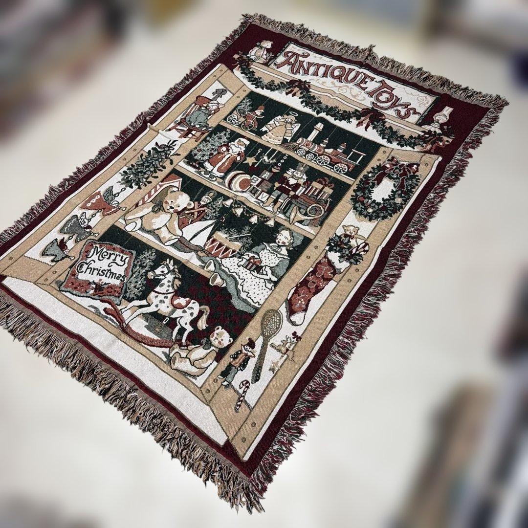 クリスマス　プレゼント　マルチカバー　ソファカバー　ラグ　175x122