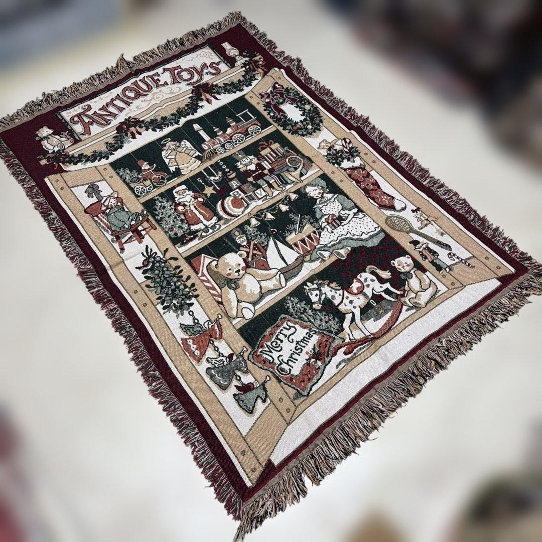 クリスマス　プレゼント　マルチカバー　ソファカバー　ラグ　175x122