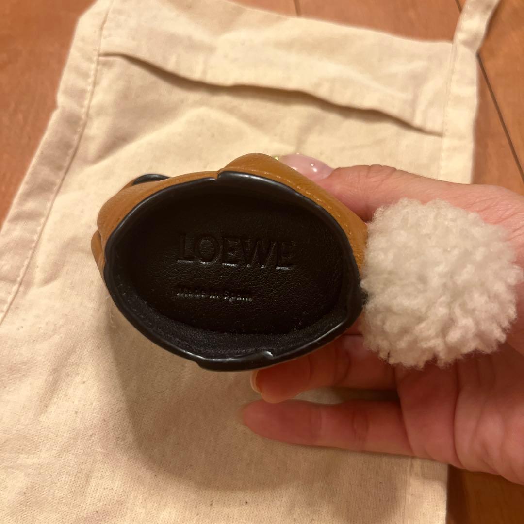 LOEWE うさき型キーホルダー キーリング