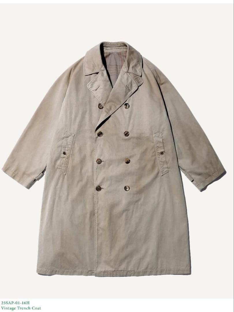 A.PRESSE　Vintage Trench Coat size1