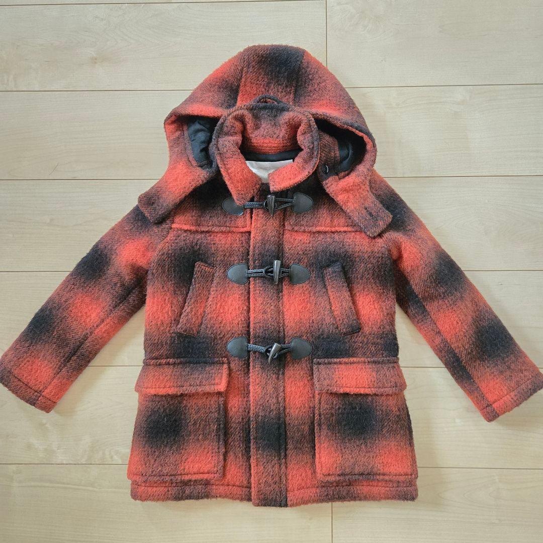 BURBERRY バーバリー フード付きウールコート６Ｙ ワンオーナー美品