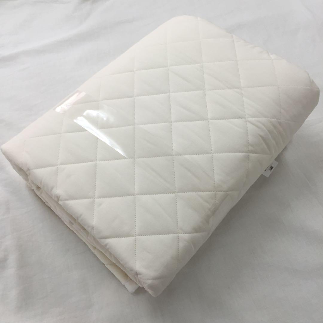 パットシーツ シングル 110×210cm きなり×2枚