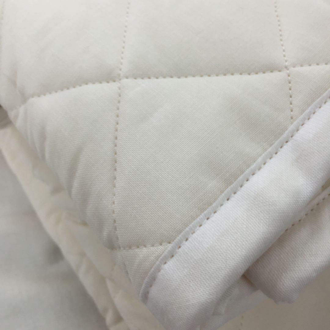 パットシーツ シングル 110×210cm きなり×2枚