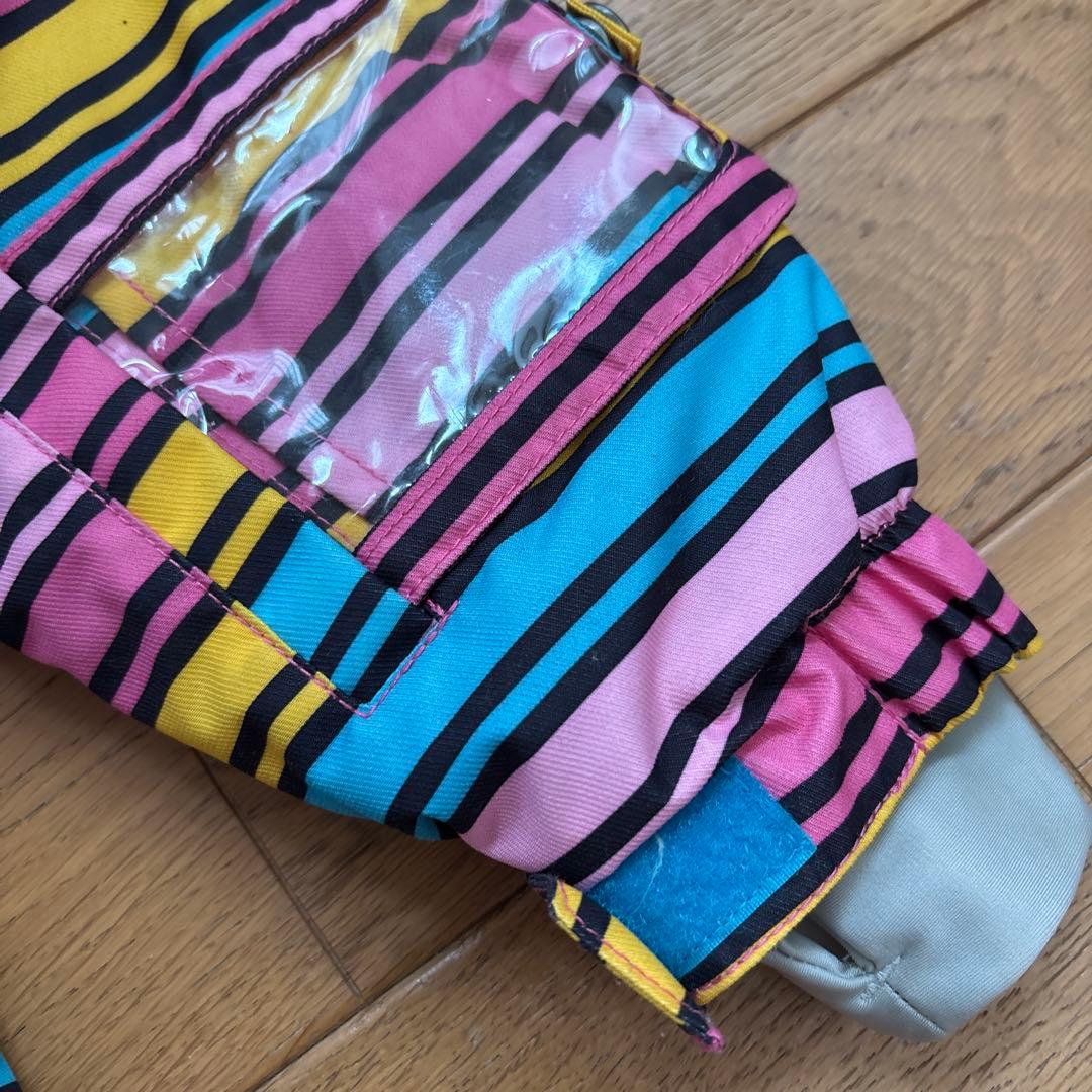 子ども用 スキーウェアセット（ストライプ）