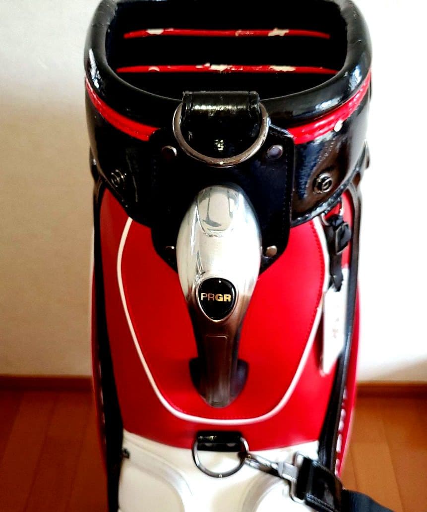 「自宅保管」PRGR プロギア　ゴルフキャディバッグ 5分割