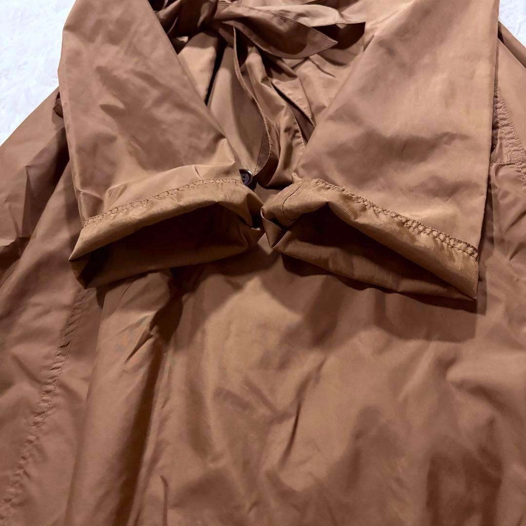 ✨️美品✨️ 45R ナイロンコート ブラウン トレンチコート M