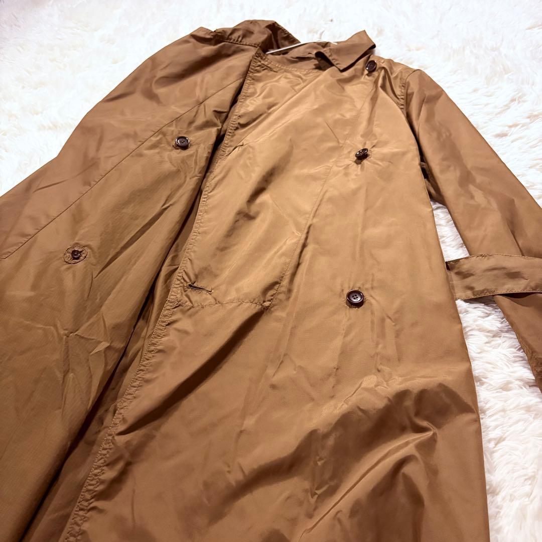 ✨️美品✨️ 45R ナイロンコート ブラウン トレンチコート M