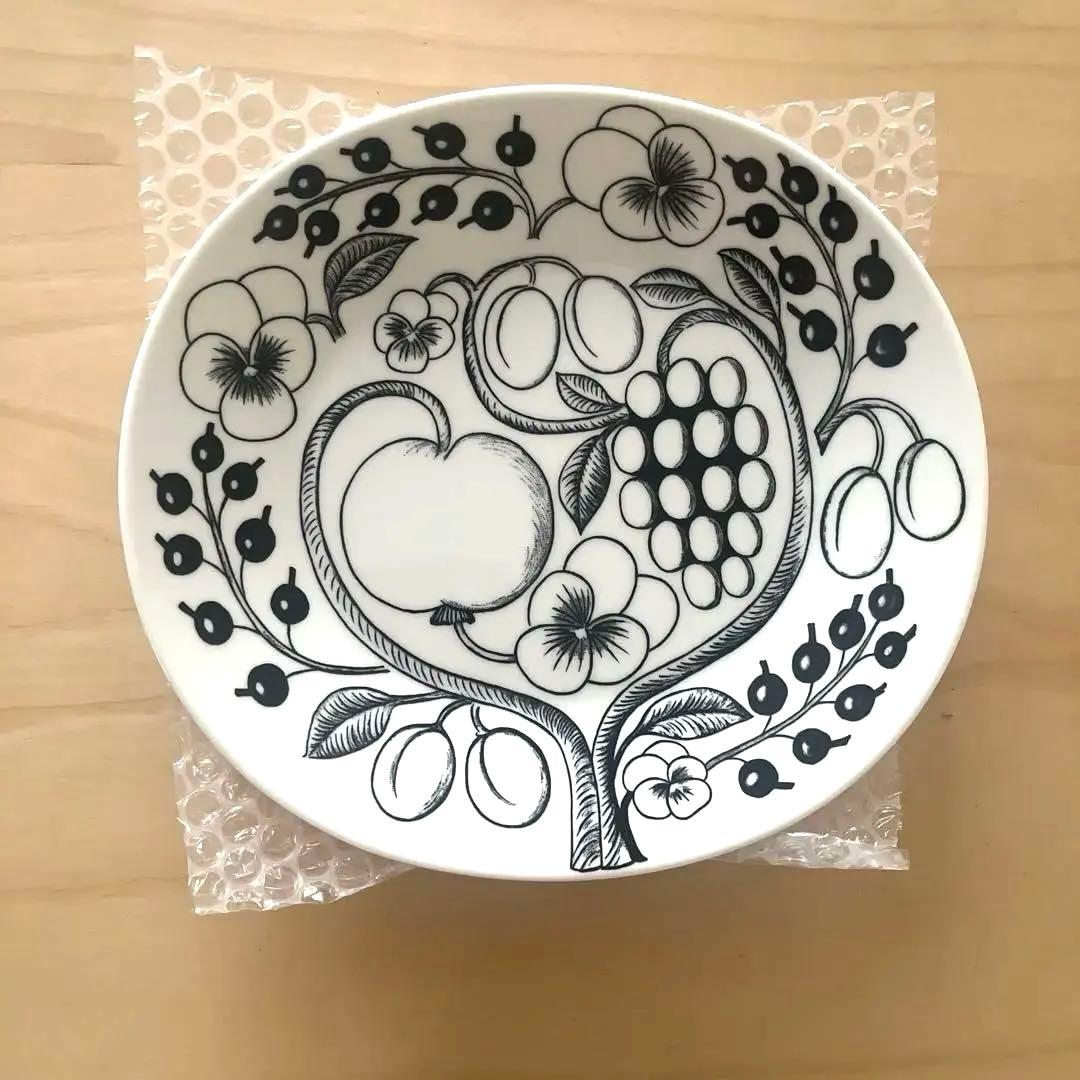 【新品】ARABIA (アラビア)ブラックパラティッシ　オーバル皿 2枚セット