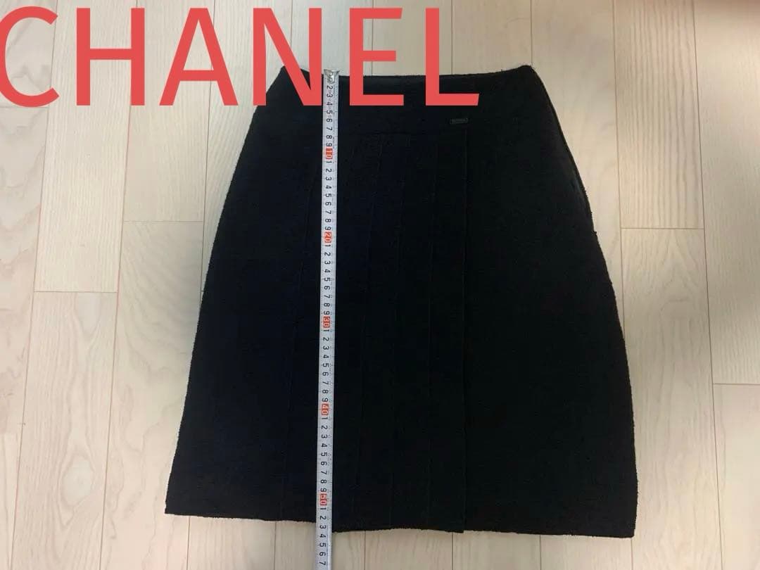 CHANELツィードスカート美品　Ｌsize
