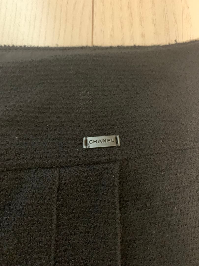 CHANELツィードスカート美品　Ｌsize