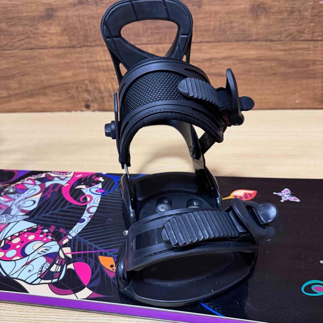 美品　YELLOWBUS イエローバス　レディース スノーボード3点　142cm