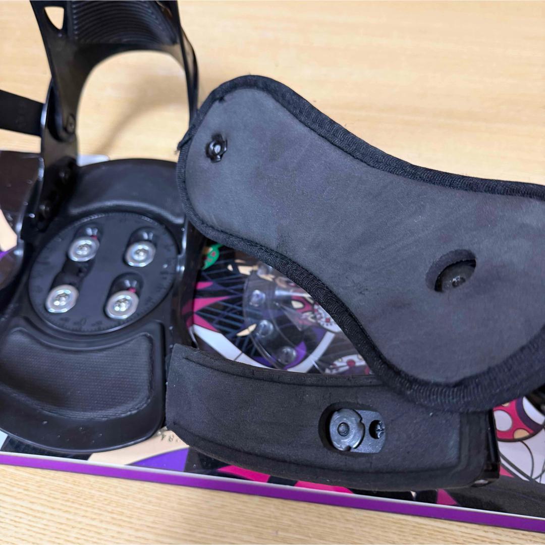 美品　YELLOWBUS イエローバス　レディース スノーボード3点　142cm