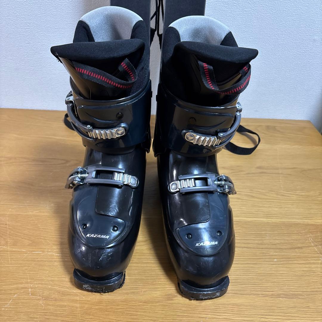 メンズ　ショートスキー　ファンスキーセット　KAZAMA 27-27.5cm