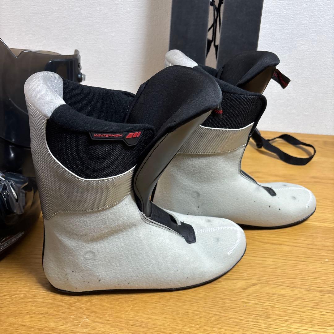 メンズ　ショートスキー　ファンスキーセット　KAZAMA 27-27.5cm