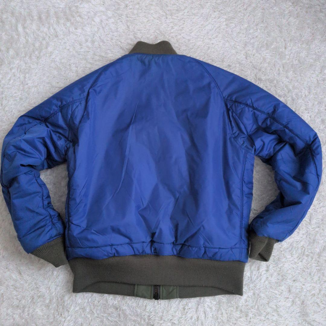 みアビレックス　AVIREX ma-1 完全リバーシブル Lサイズ ブルー