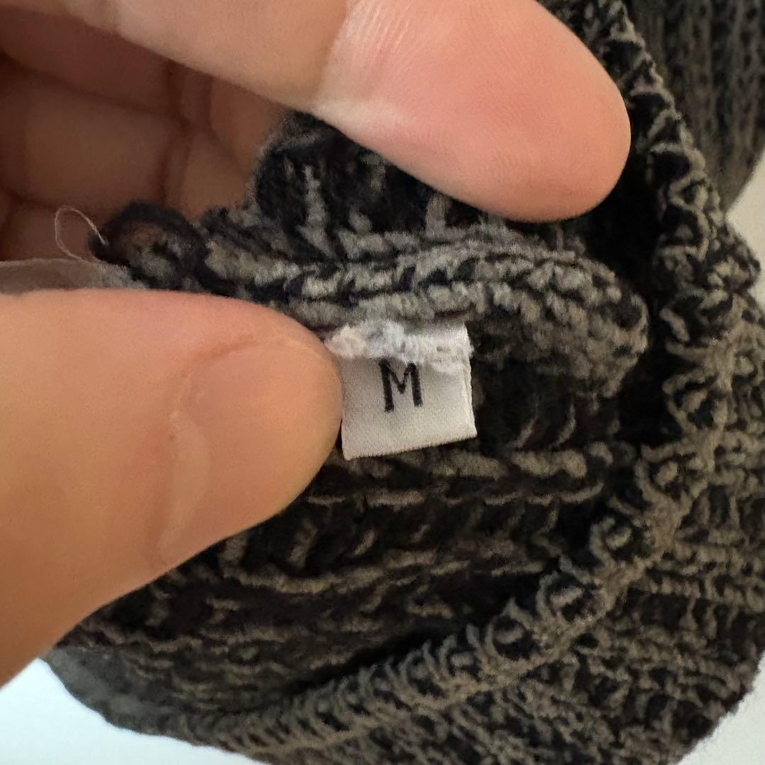 トップス 03AW STONE  High neck Cardigan