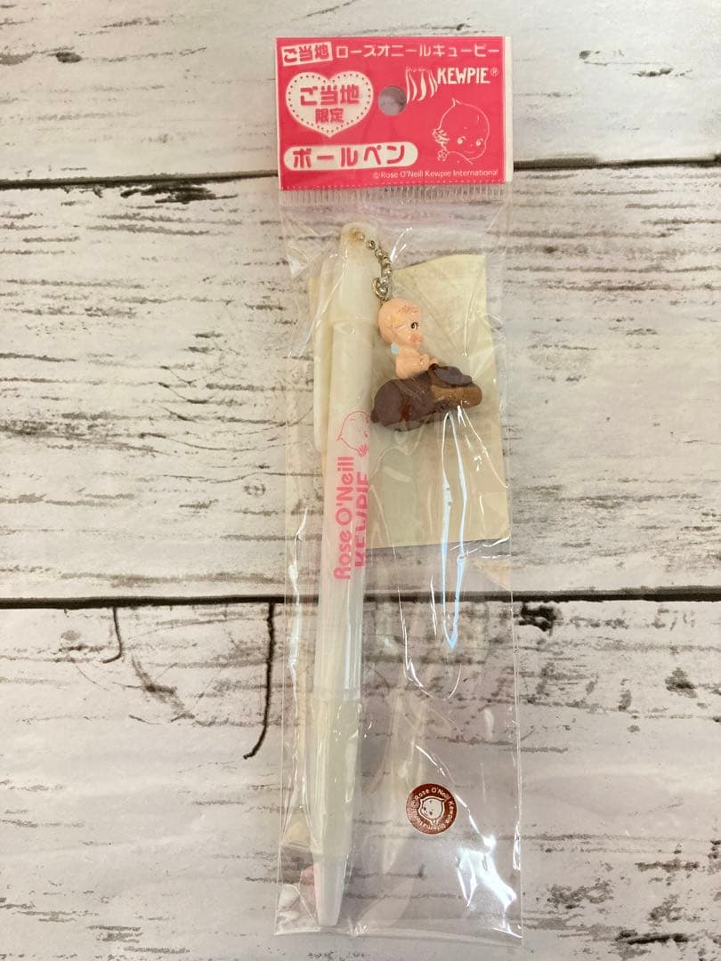 ローズオニールキューピー　ご当地限定ボールペン　北海道　木彫熊バージョン　激レア