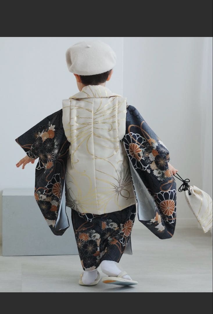 ひよこ商店　utatane 七五三　男の子　三歳　着物