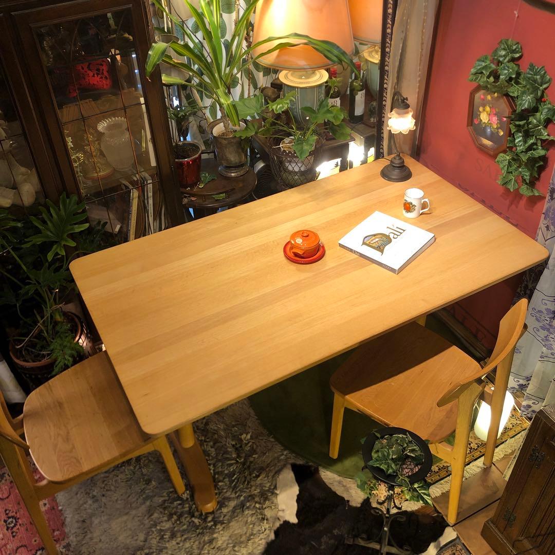 kuma 極美品飛騨高山　ibata 井端　オーク無垢　ダイニングテーブル