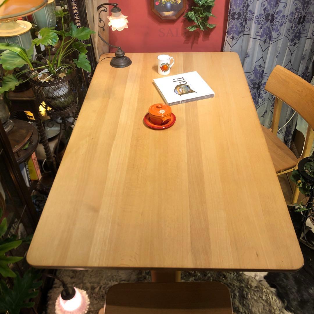 kuma 極美品飛騨高山　ibata 井端　オーク無垢　ダイニングテーブル