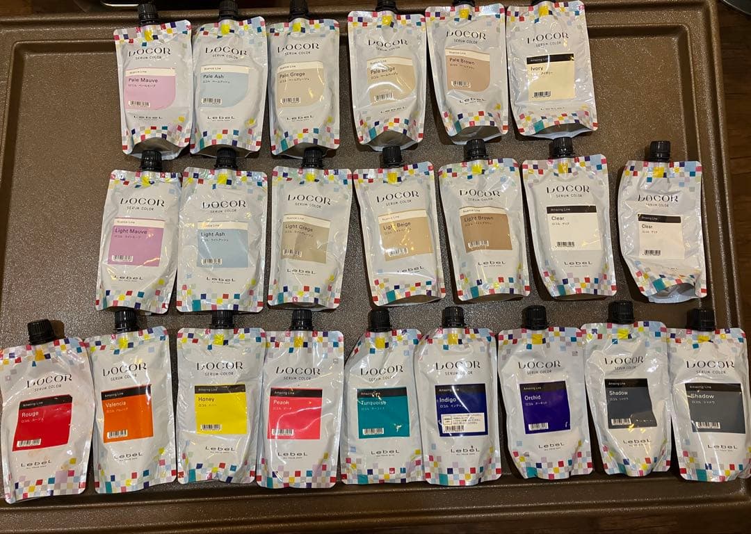 ルベル　ロコル　セラムカラー全色詰め合わせ
