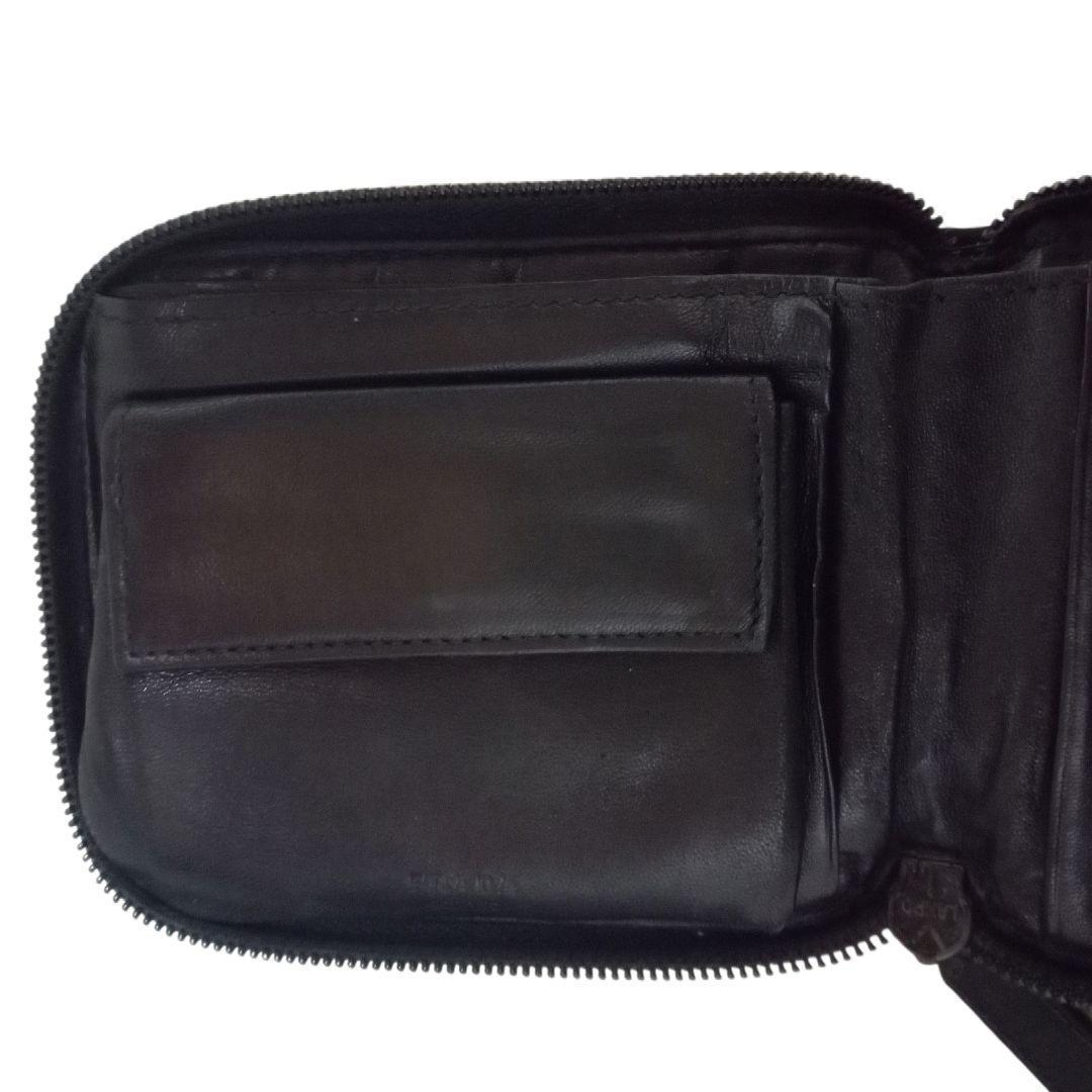 PRADA プラダ M521テスートナイロン 二つ折り布 黒