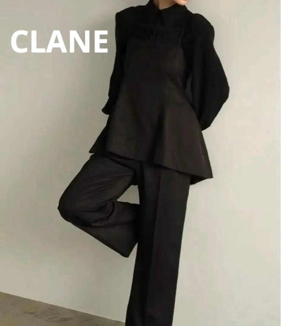 ☆新品【クラネ 】CLANE PEPLUM BUSTIER ALL IN ONE