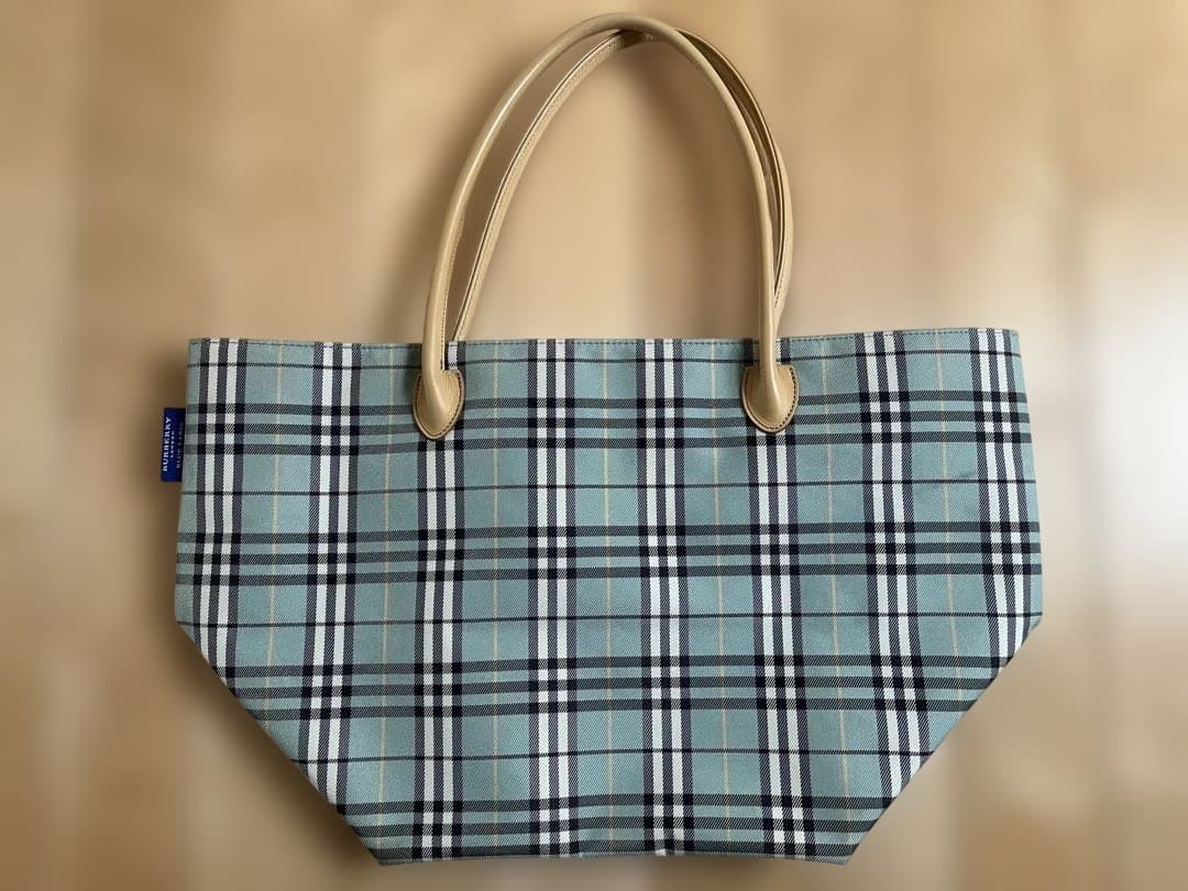 BURBERRY BLUE LABELトートバッグ（大）