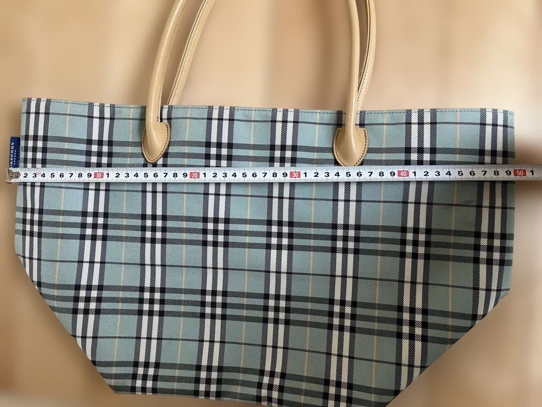 BURBERRY BLUE LABELトートバッグ（大）