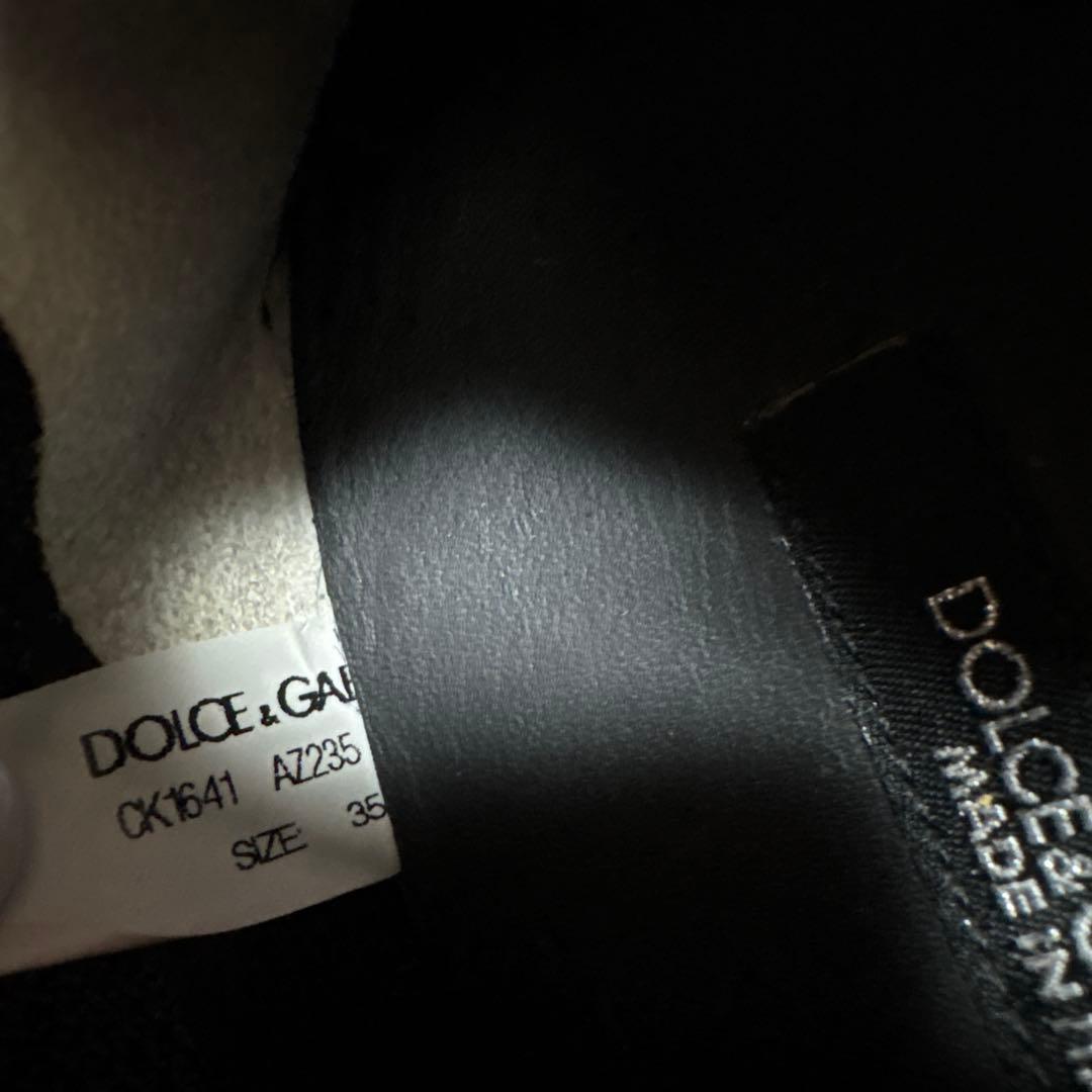 DOLCE&GABBANA サイズ22.5から23.0 キラキラスニーカー