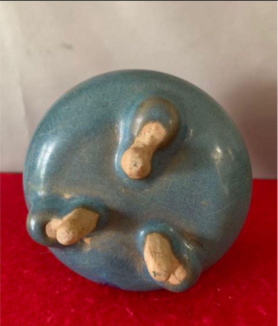 中国古美術 宋時代鈞窯壺 水指水盂