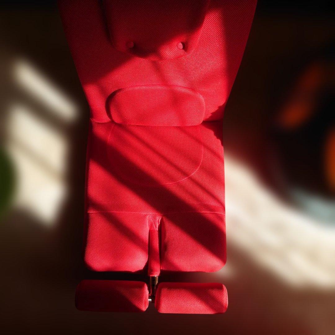 ミズノ トレーニング腹筋君 ！ 座椅子 レッド