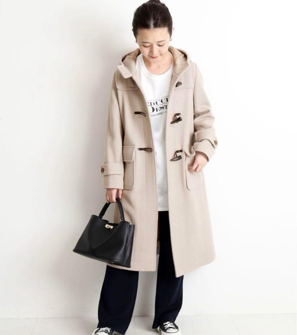 slobe iena ヘリンボーンダッフルコート スローブイエナ