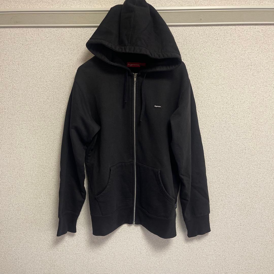 supremeジップパーカー