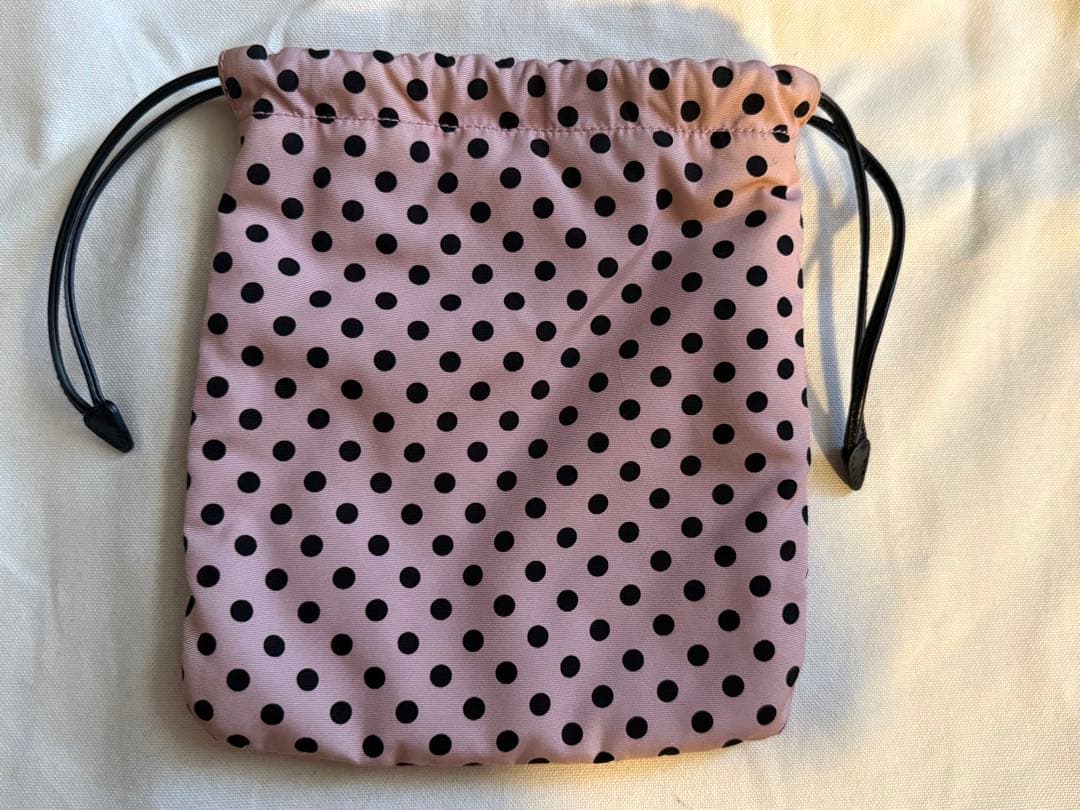 miumiu ミュウミュウ ドット 巾着ポーチ 巾着バッグ