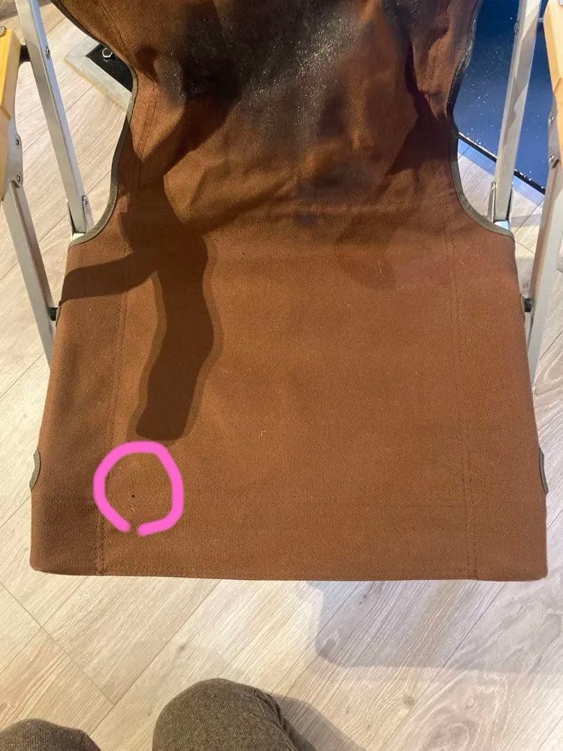 スノーピーク　ローチェア30 ブラウン