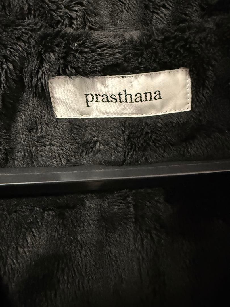 prasthana Afield Coatアフィールドコート\"ブラック\"