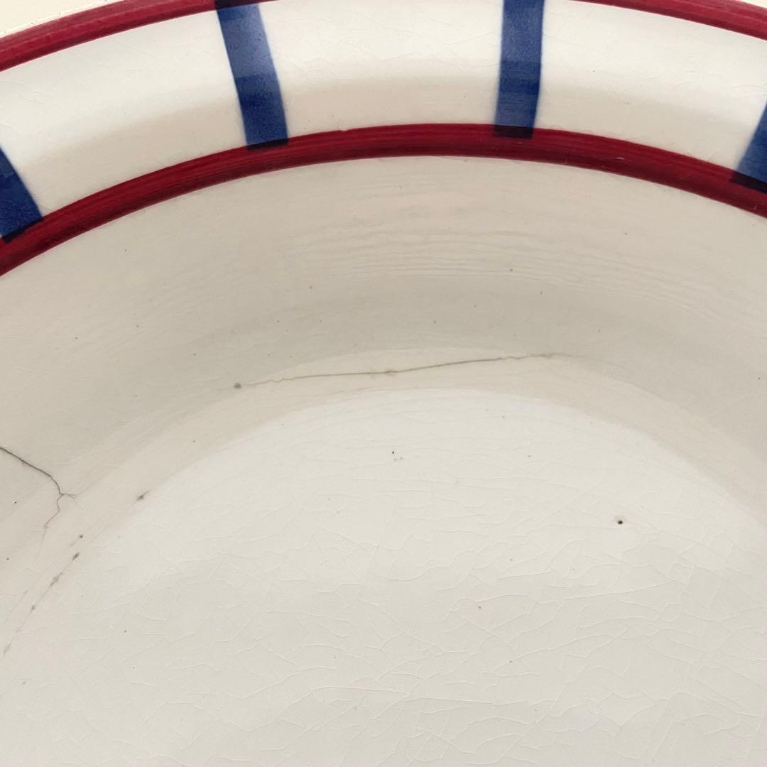 レア フランスアンティーク HBCM Béarnサラディエ バスク柄