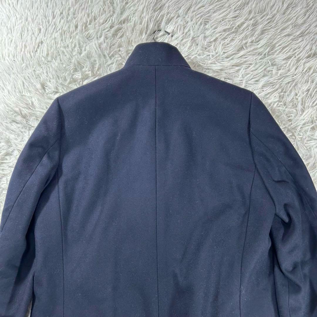 未使用✨theory 現行　BELVIN スタンドカラーコート　M 紺