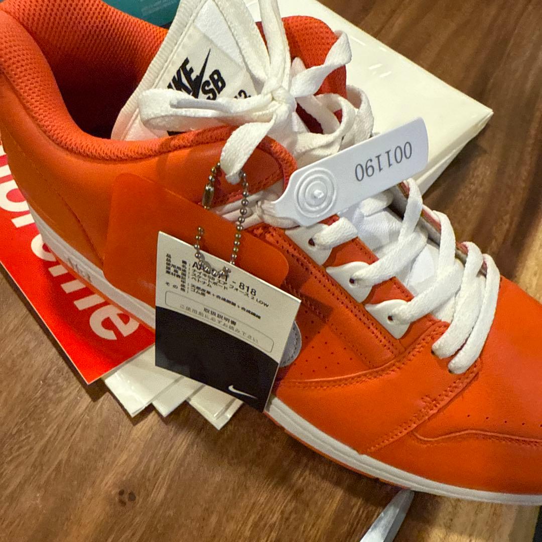 NIKE × Supreme SB AIR FORCE 2 　US13　室内履き