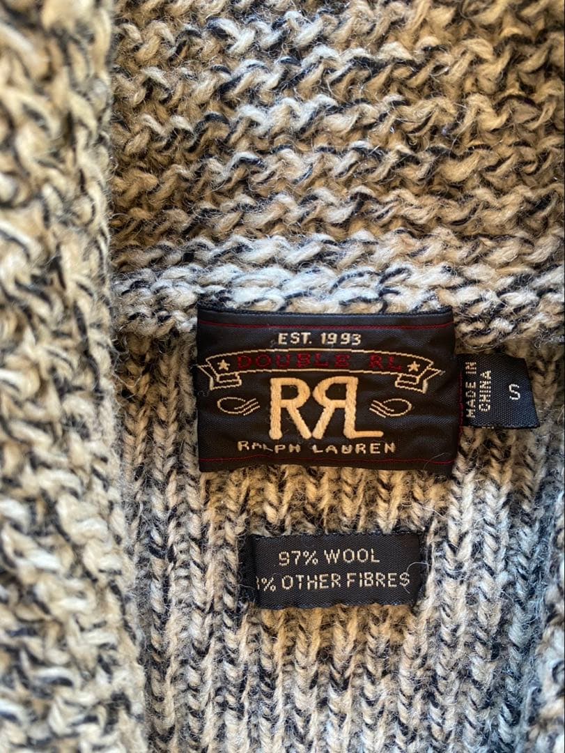 RRL ショールカラーカーディガン