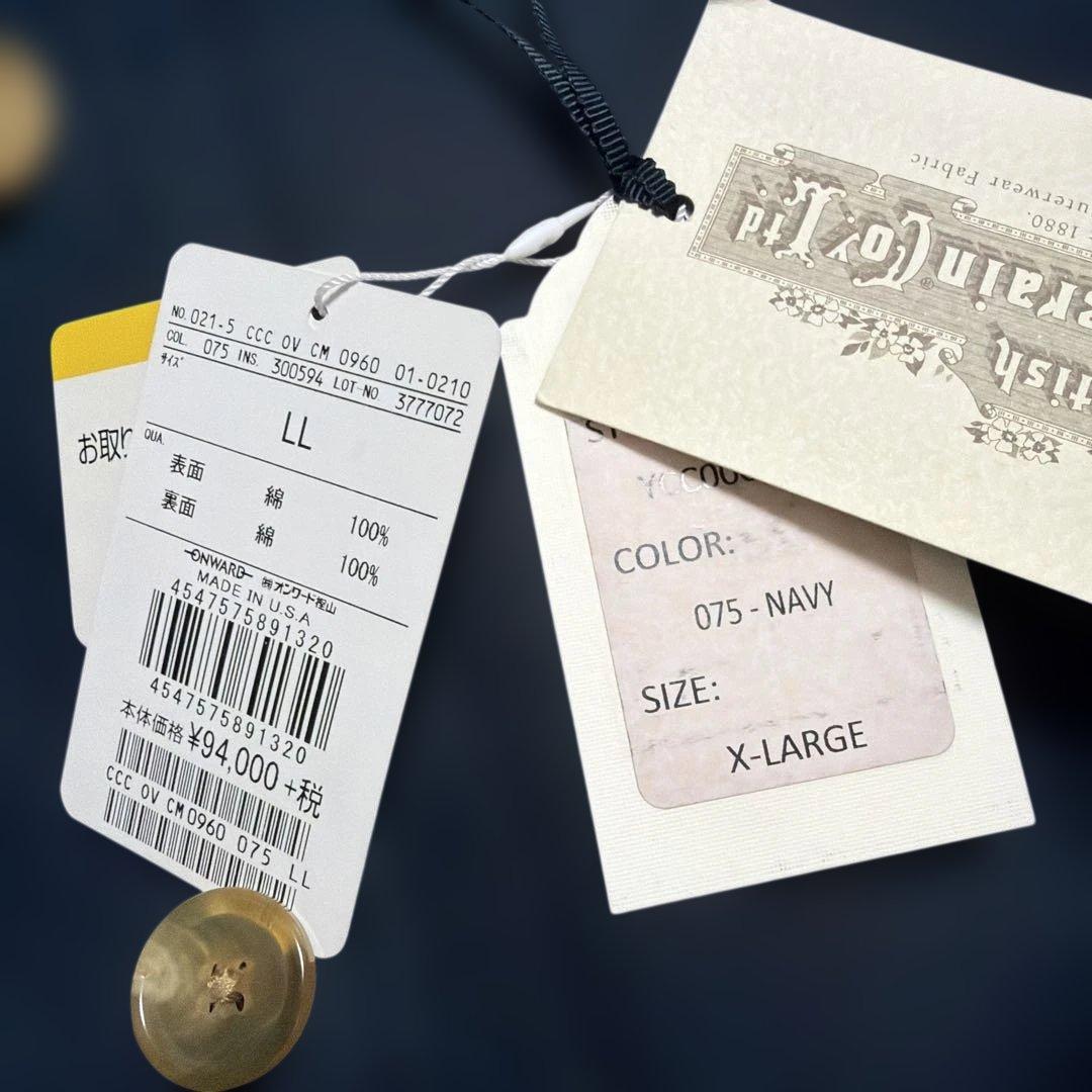 J.PRESS York St. ネイビー トレンチコート XL