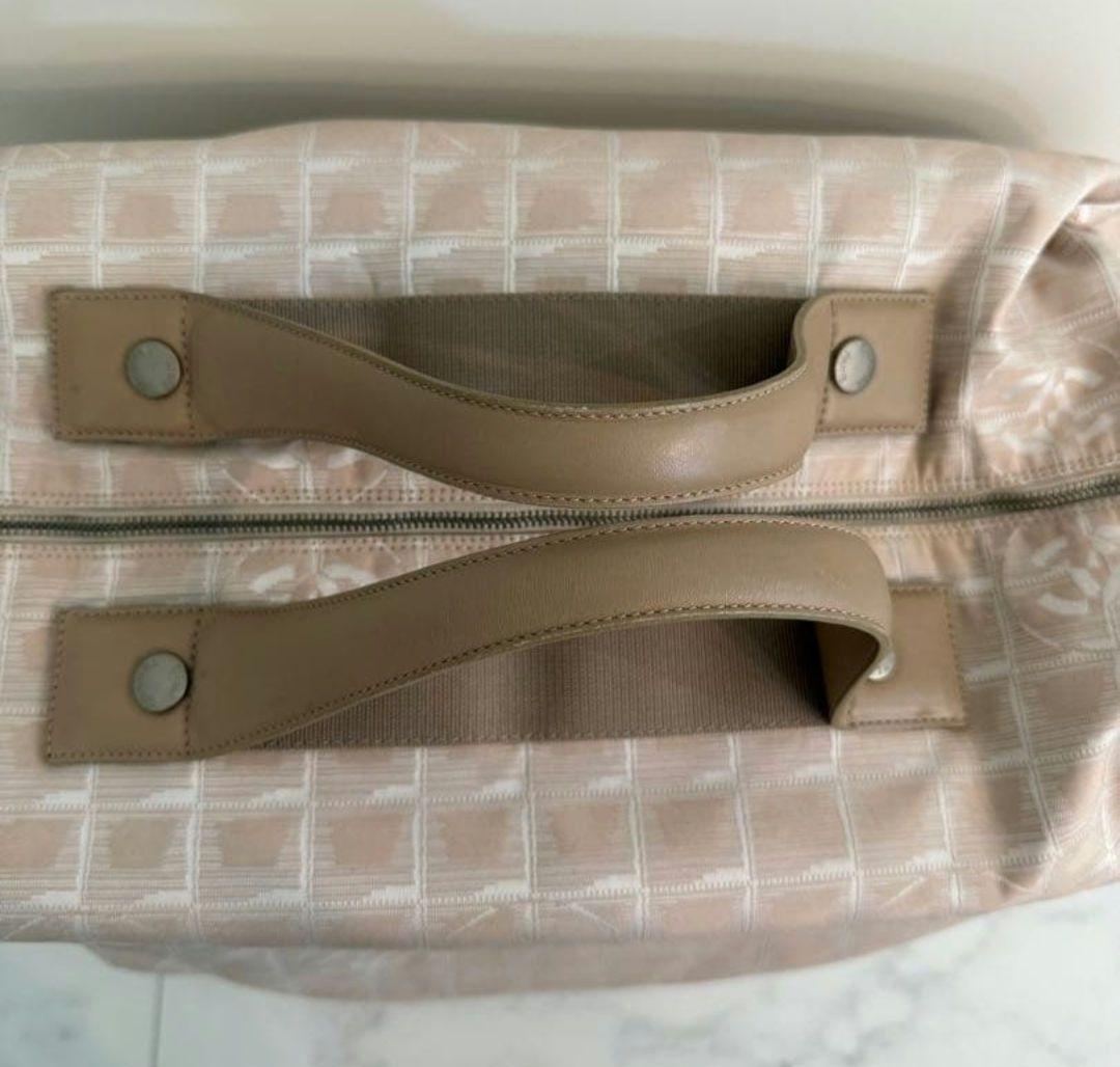 と*こ様 シャネル　ボストンバック　ニュートラベルライン