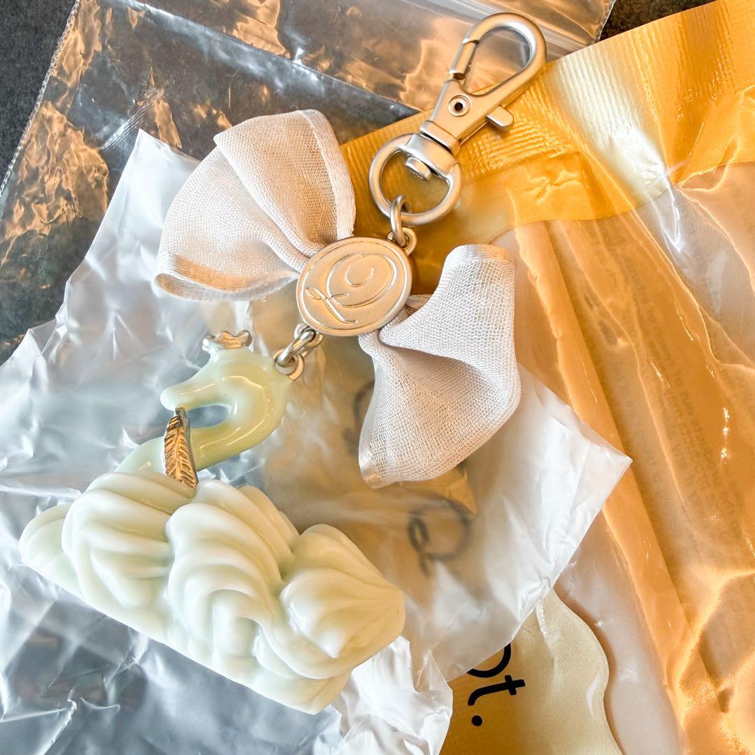 Q-pot. キューポット バッグチャーム キーホルダー ブルースワン 白鳥の湖