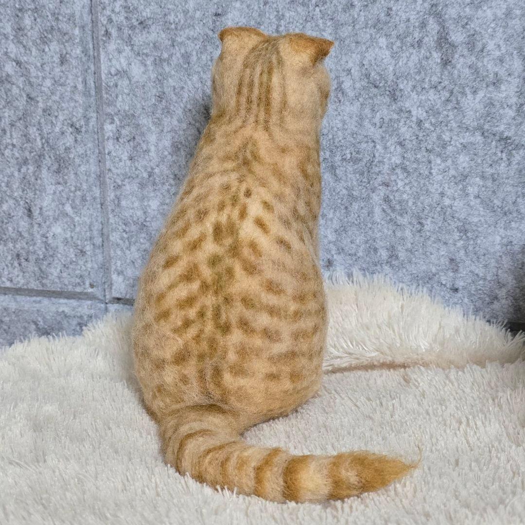 羊毛フェルト オーダー猫 ポニョ様