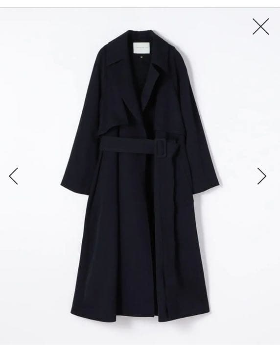 トゥモローランド ウール ガウンコートトレンチコート 38