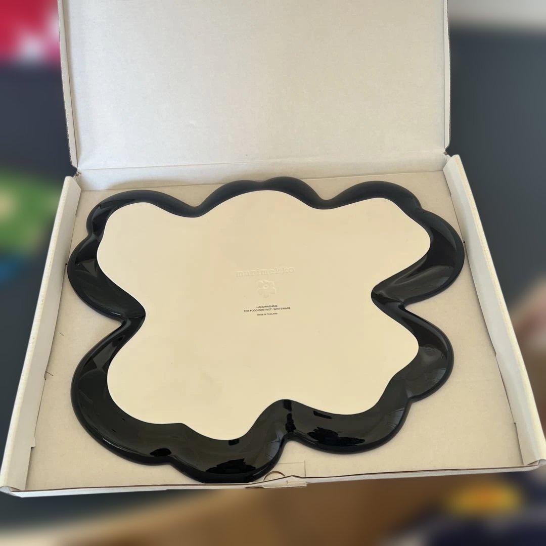 マリメッコmarimekko Unikko 60th サービングプレート32cm